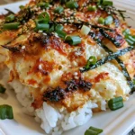 Easy Crab Meat Sushi Bake – Creamy, Savory & Packed with Sushi-Inspired Flavor!