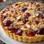 Flaky Baking Plum Tarts with Almond Crumble Delight – Buttery, Fruity & Bursting with Sweet Elegance!