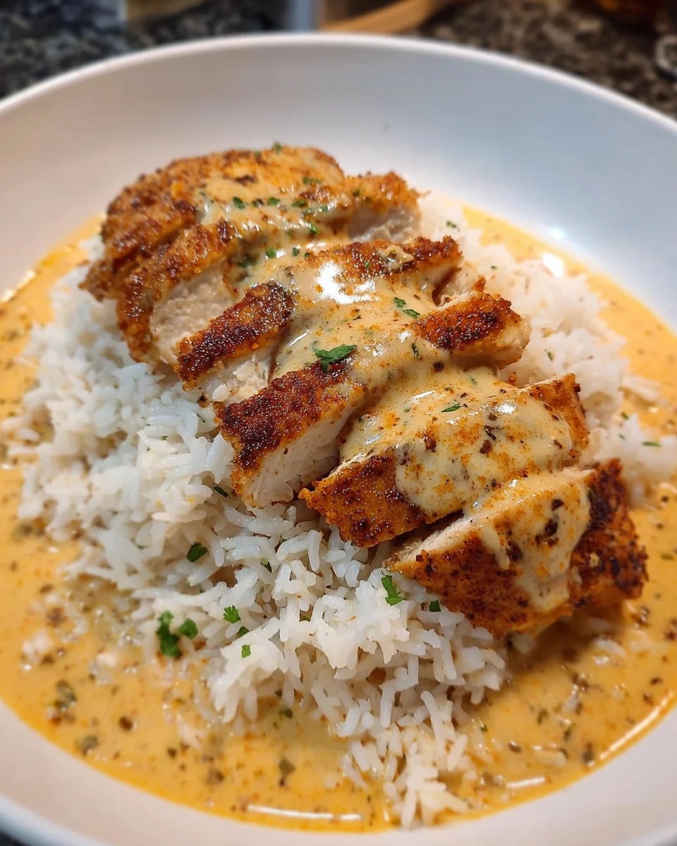 Creamy Cajun Chicken & Rice – Bold, Creamy & Packed with Southern Flavor!