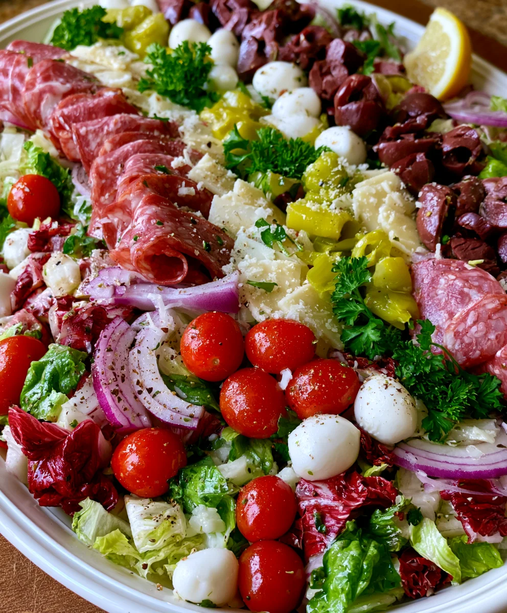 Italian Chopped Salad – Fresh, Crisp & Packed with Bold Mediterranean Flavor!