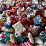 4th of July Snack Mix – Sweet, Salty & Perfect for Patriotic Parties!
