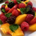 Summer Peach Salad – Fresh, Juicy & Bursting with Seasonal Flavor!