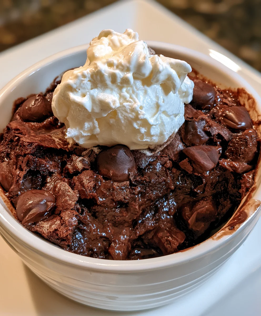 One-Minute Microwave Brownie – Rich, Fudgy & Ready in Just 60 Seconds!