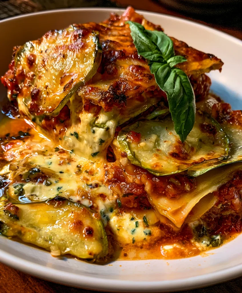 Patty Pan Squash Lasagna Bake – Cheesy, Hearty & Packed with Garden-Fresh Flavor!