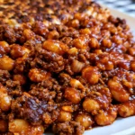 Baked Beans with Ground Beef – Hearty, Smoky & Packed with Comforting Flavor!