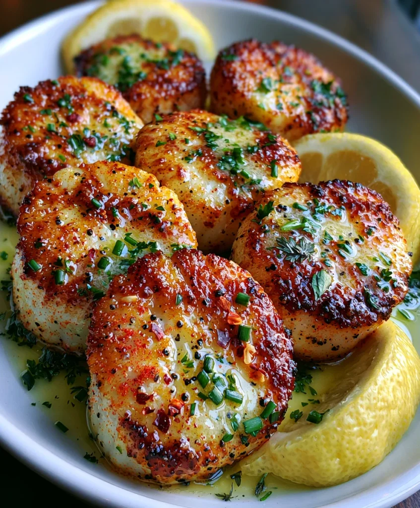 Cowboy Butter Scallops – Buttery, Garlic-Infused & Bursting with Bold Flavor!