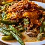 Hamburger Green Bean Casserole – Hearty, Cheesy & The Ultimate Comfort Food!