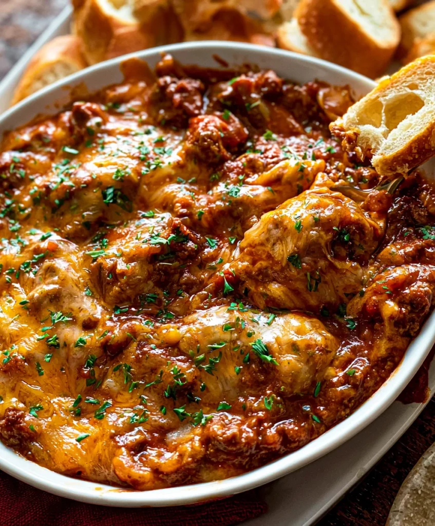 Sloppy Joe Dip – Cheesy, Meaty & Perfect for Game Day!