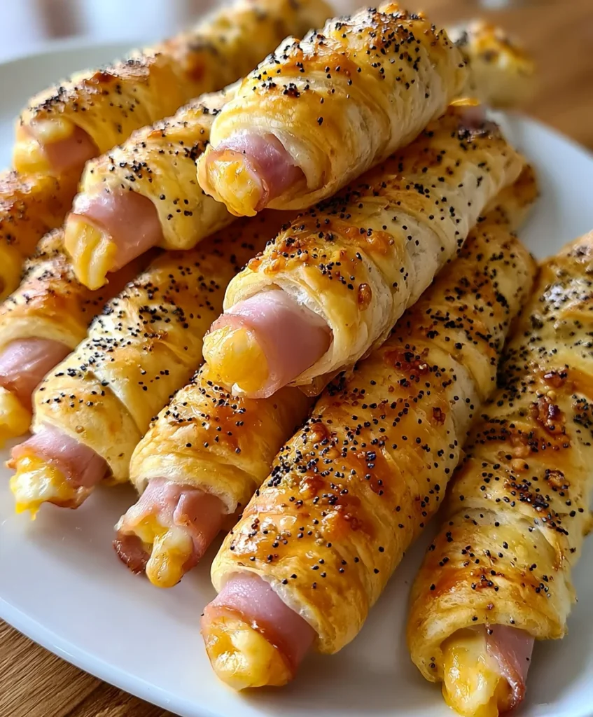 Ham and Cheese Sticks – Crispy, Cheesy & Perfect for Snacking!