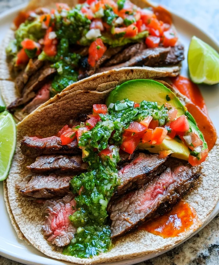 Carne Asada Tacos – Juicy, Smoky & Bursting with Authentic Mexican Flavor!