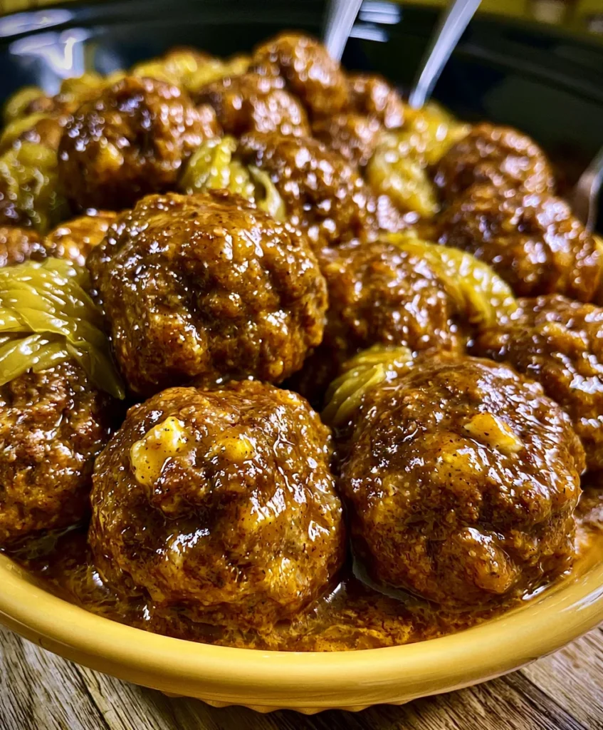 Crockpot Mississippi Meatballs – Tender, Savory & Packed with Bold Comfort Food Flavor!