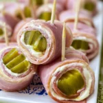 Ham Pickle Roll Ups – Creamy, Crunchy & The Perfect Party Bite!