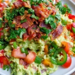 Loaded Bacon Guacamole – Creamy, Smoky & Packed with Bold Flavor!