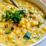 Zucchini Corn Chowder – Creamy, Hearty & Bursting with Garden-Fresh Flavor!