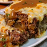 French Onion Meatloaf – Juicy, Cheesy & Packed with Rich Onion Flavor!