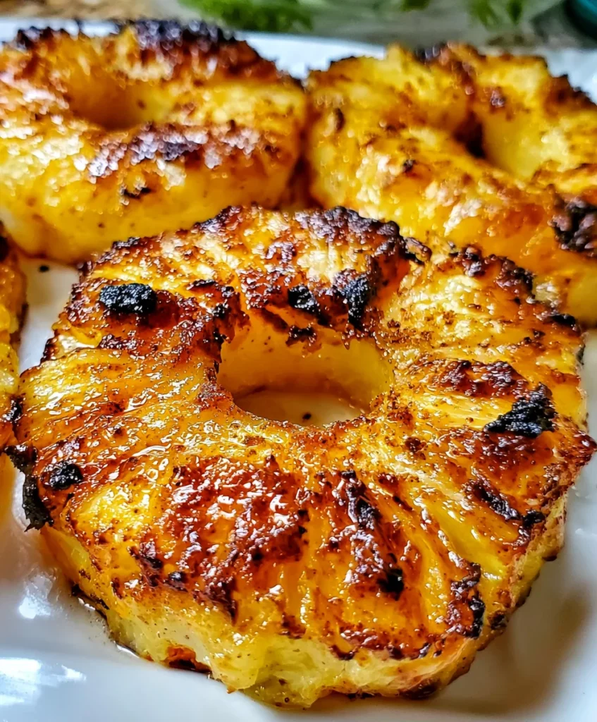 Air Fryer Pineapple – Sweet, Juicy & Perfectly Caramelized!