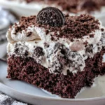 Oreo Poke Cake – Rich, Creamy & Loaded with Cookies and Cream Goodness!