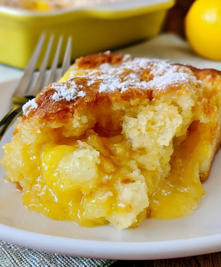 Magic Lemon Cobbler – Bright, Buttery & Wonderfully Irresistible!