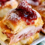 Monte Cristo Sliders – Sweet, Savory & Irresistibly Cheesy!