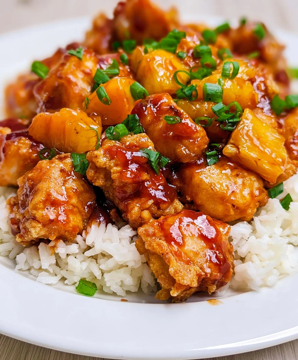Slow Cooker Hawaiian Chicken – Sweet, Savory & Bursting with Tropical Flavor!