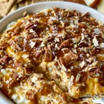 Salted Caramel Pecan Cheesecake Dip – Creamy, Decadent & Irresistibly Delicious!