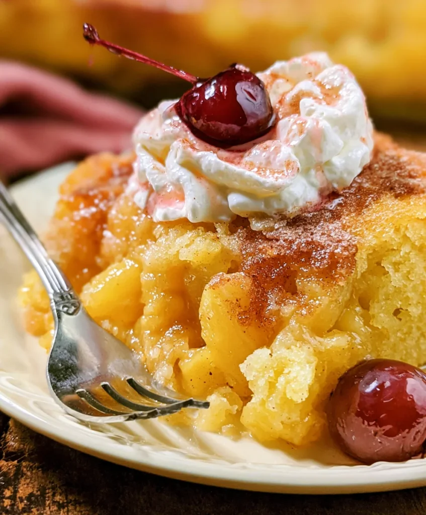 Pineapple Dump Cake – Buttery, Fruity & Incredibly Easy to Make!