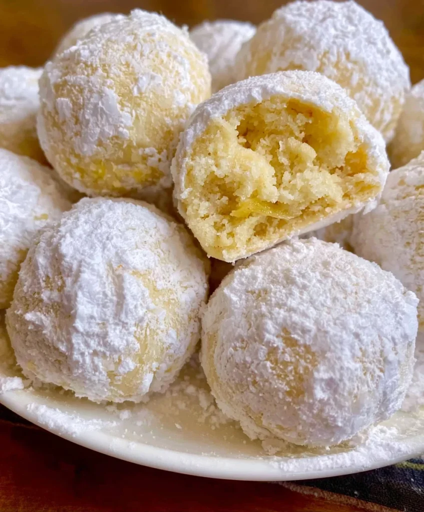 Lemon Snowball Cookies – Buttery, Melt-in-Your-Mouth & Bursting with Bright Citrus Flavor!