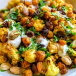 Curried Roasted Cauliflower Chickpea Salad – Bold, Wholesome & Bursting with Flavor!