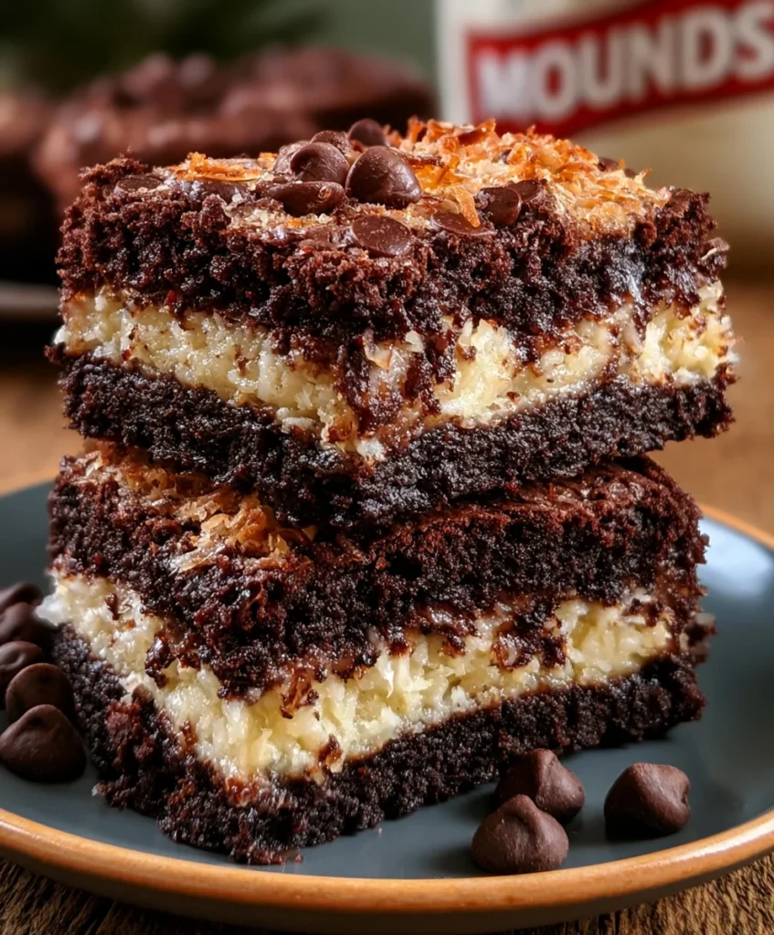 Coconut Brownies – Rich, Fudgy & Loaded with Tropical Coconut Goodness!