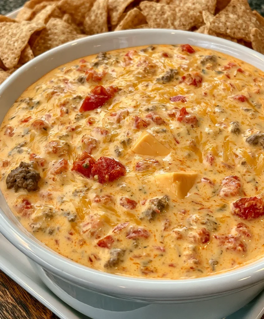 Rotel Dip – Creamy, Cheesy & The Ultimate Party Favorite!