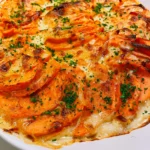 Scalloped Sweet Potatoes – Rich, Creamy & Comfort Food Perfection!