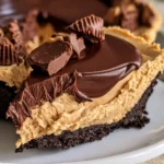 Buckeye Pie – Rich, Creamy & Every Chocolate-Peanut Butter Lover’s Dream!