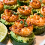 Shrimp Appetizers with Avocado and Cucumber – Fresh, Light & Bursting with Flavor!