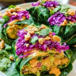 Chickpea Curry Collard Wraps – Fresh, Flavorful & Packed with Plant-Powered Goodness!
