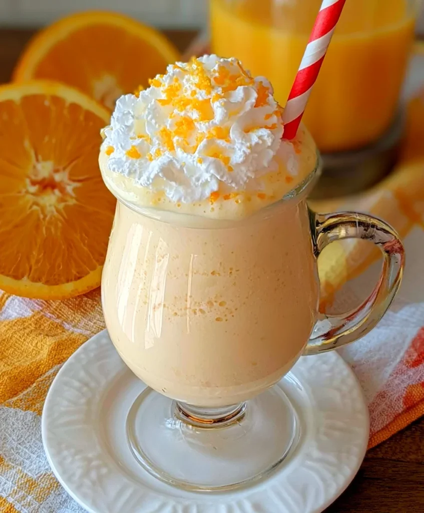 Orange Creamsicle Milkshake – Creamy, Citrusy & Refreshingly Sweet!