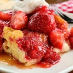 Easy Strawberry Cobbler – Sweet, Juicy & Bursting with Homemade Flavor!
