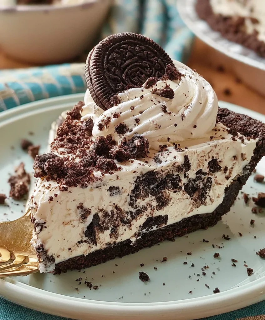 Oreo Cream Pie – Creamy, Decadent & Loaded with Cookies and Cream Flavor!