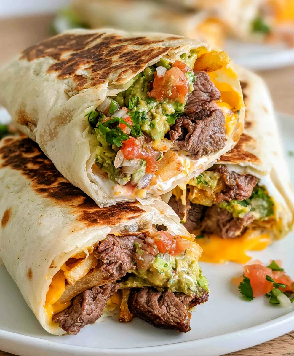 California Burrito Recipe – Hearty, Cheesy & Packed with West Coast Flavor!