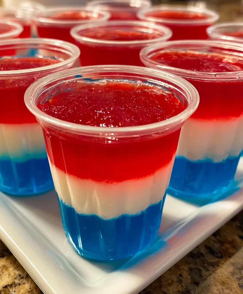 Bomb Pop Jello Shots – Colorful, Festive & Perfect for Summer Celebrations!