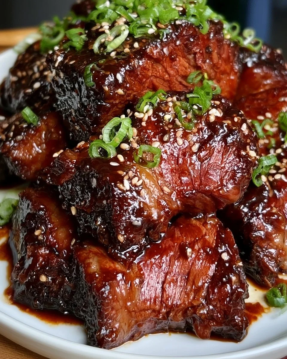 Tender Asian Sticky BBQ Chuck Roast cooked to perfection with rich flavors.