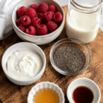 Raspberry Chia Pudding 🍓