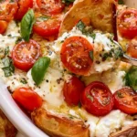 Spinach ricotta stuffed spaghetti squash dish served in a shell