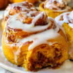 The Best Pumpkin Cinnamon Rolls – Soft, Gooey & Bursting with Cozy Fall Flavor!