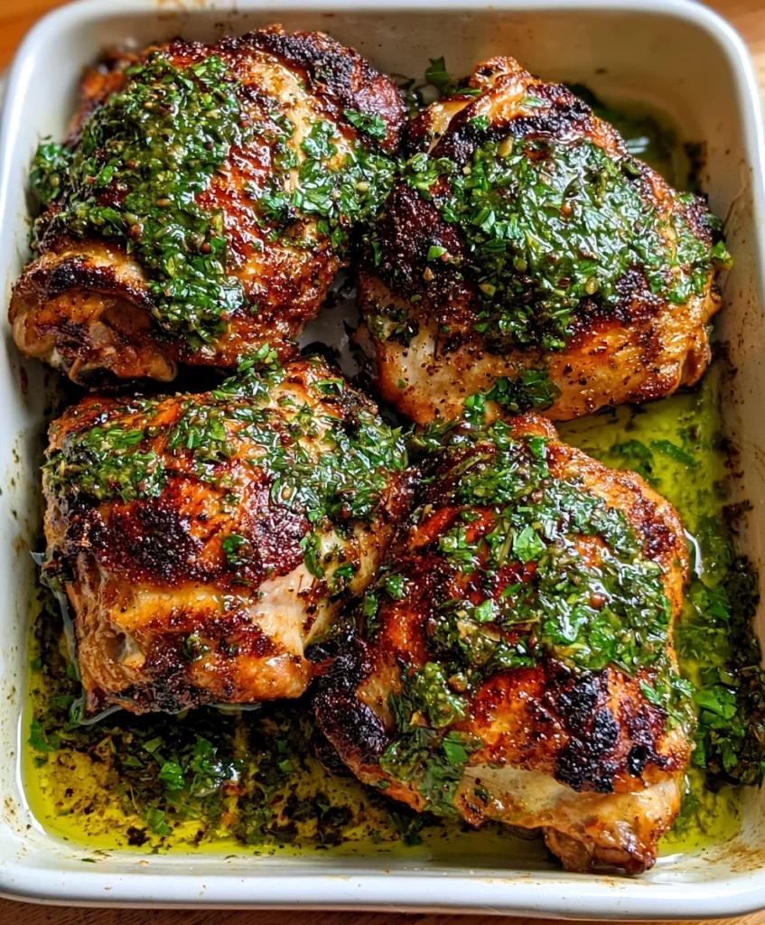 Chimichurri Chicken – Juicy, Zesty & Packed with Fresh Herb Flavor!