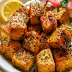 Marinated Tofu (With Greek Yogurt Marinade) – Creamy, Flavorful & Perfectly Seasoned!