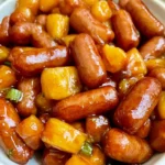 Roasted Pineapple Habanero Little Smokies – Sweet, Spicy & Totally Addictive!