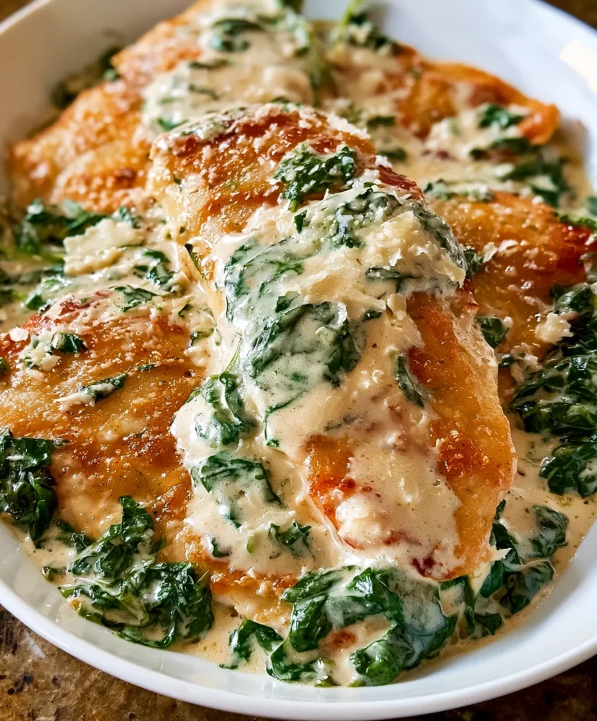 Chicken Florentine – Creamy, Tender & Packed with Rich Italian-Inspired Flavor!
