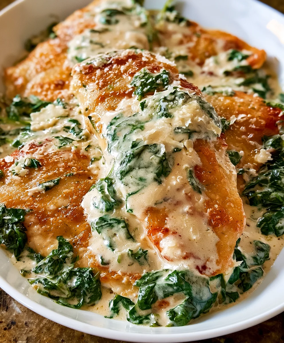 Chicken Florentine – Creamy, Tender & Packed with Rich Italian-Inspired Flavor!