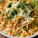 Slow Cooker Street Corn Chicken – Creamy, Cheesy & Packed with Bold Mexican Flavor!
