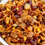 Maple Pumpkin Spice Crock-Pot Chex Mix – Sweet, Crunchy & Full of Cozy Fall Flavor!